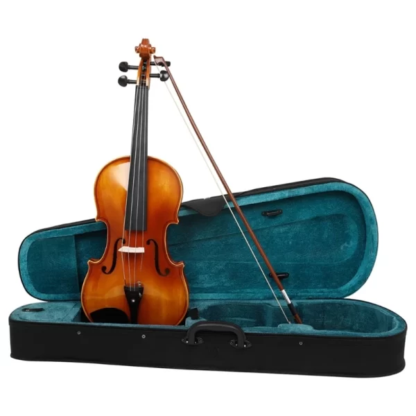 16-Inch Spruce Viola with Bow and Carrying Case