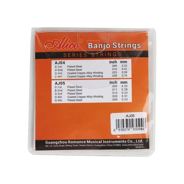 Alice AJ04 AJ05 4-Strings/5-Strings Banjo Strings - Image 4