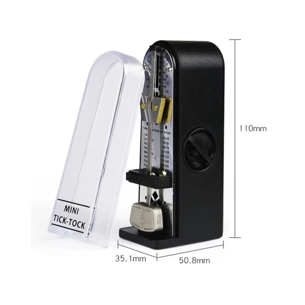 Mini Portable Mechanical Metronome Music Accessory