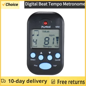 Mini Clip-on LCD Digital Metronome Music Accessory