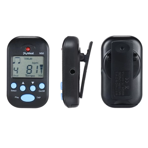 Mini Clip-on LCD Digital Metronome Music Accessory