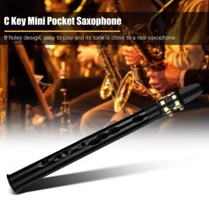 Mini Pocket Saxophone C Key with Bag