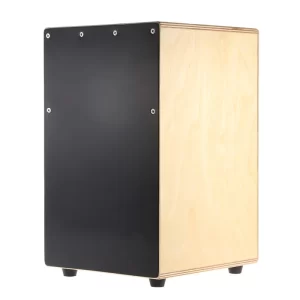 Wooden Cajon Drum with Rubber Feet