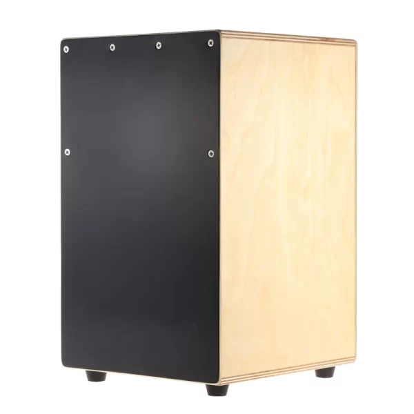 Wooden Cajon Drum with Rubber Feet
