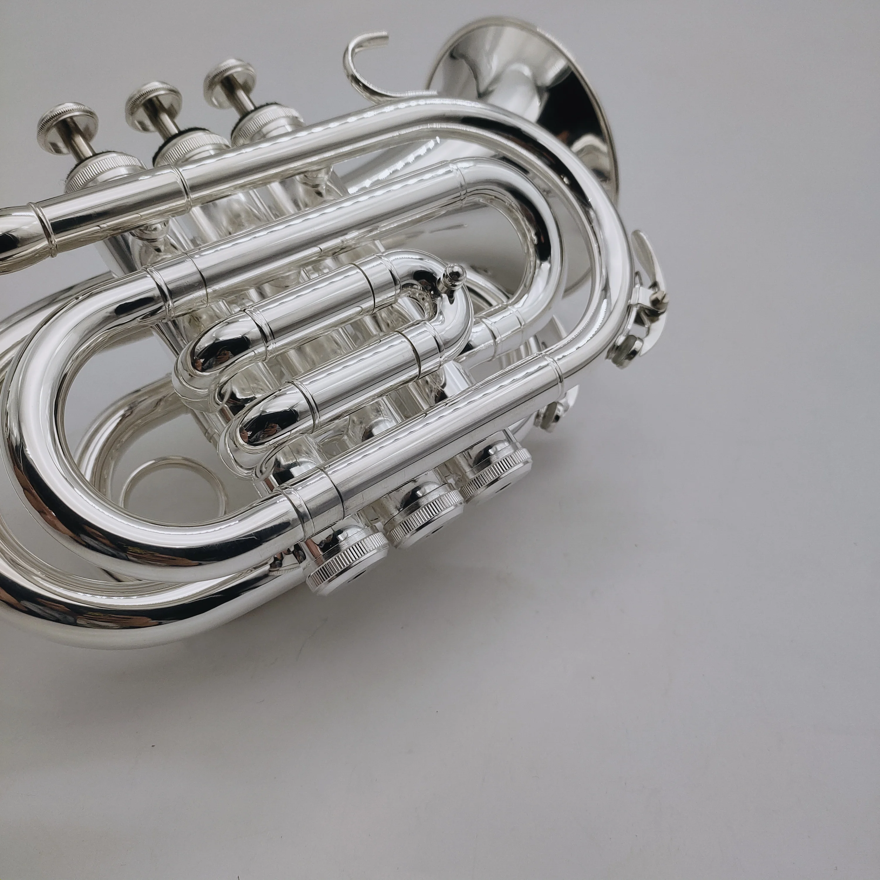 Professional Bach Bb Pocket Trumpet with Case - Image 4