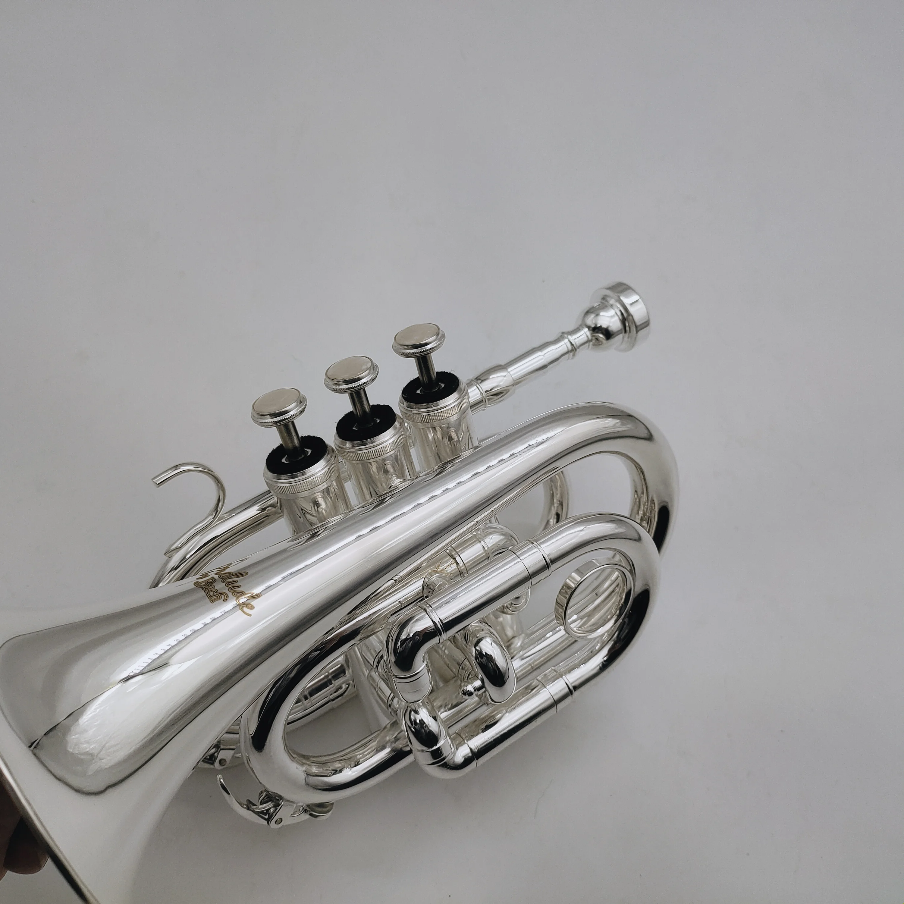 Professional Bach Bb Pocket Trumpet with Case - Image 6