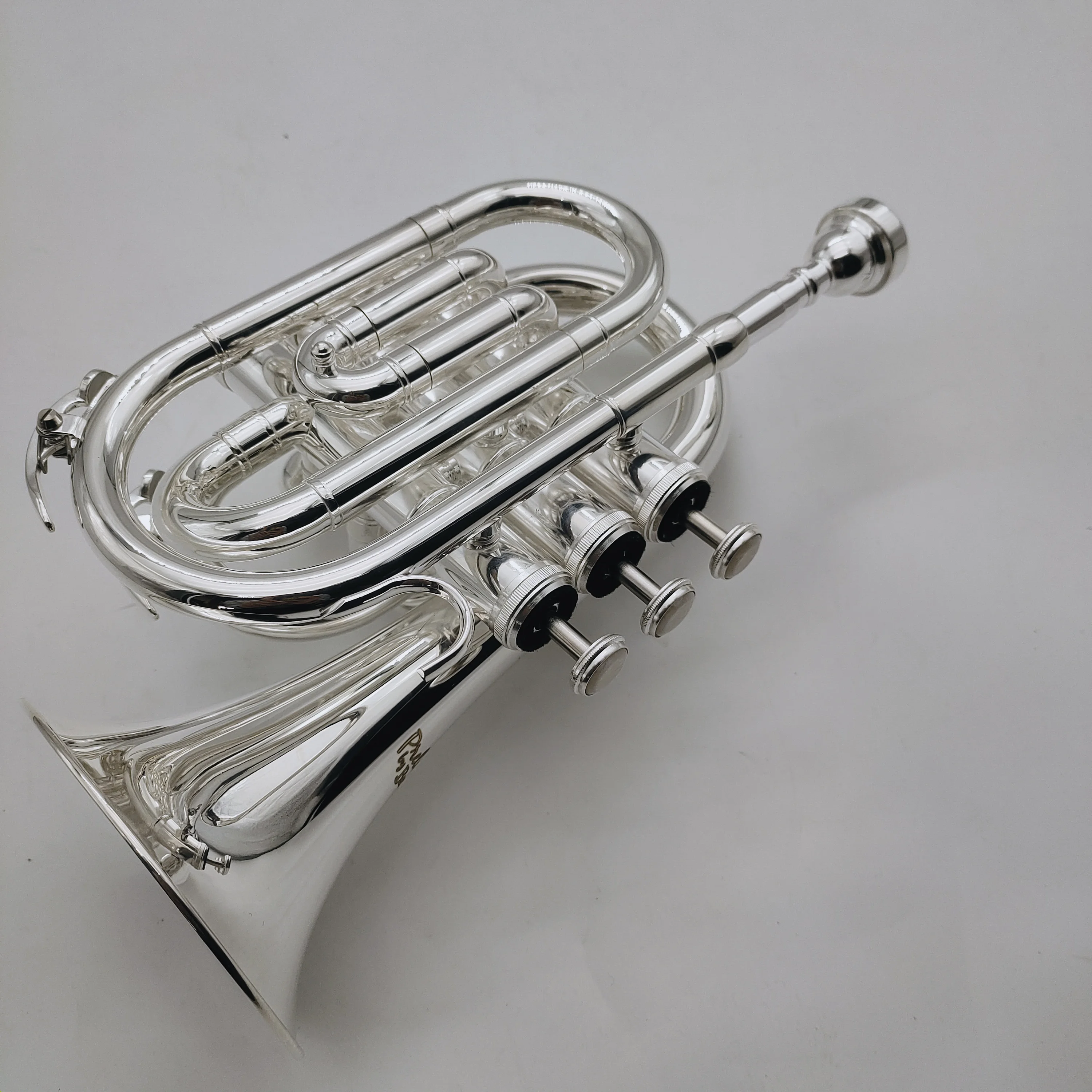 Professional Bach Bb Pocket Trumpet with Case - Image 3