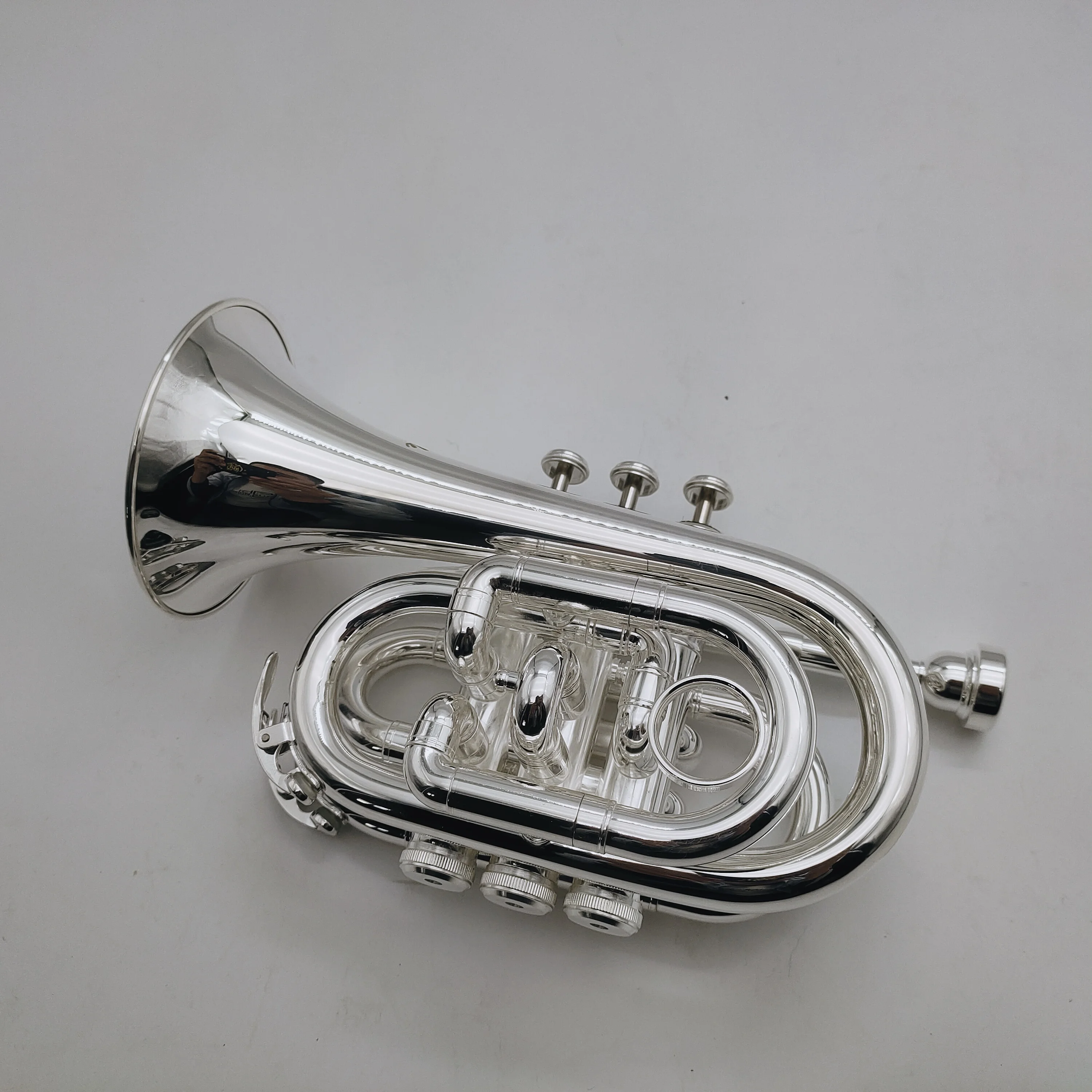 Professional Bach Bb Pocket Trumpet with Case - Image 2